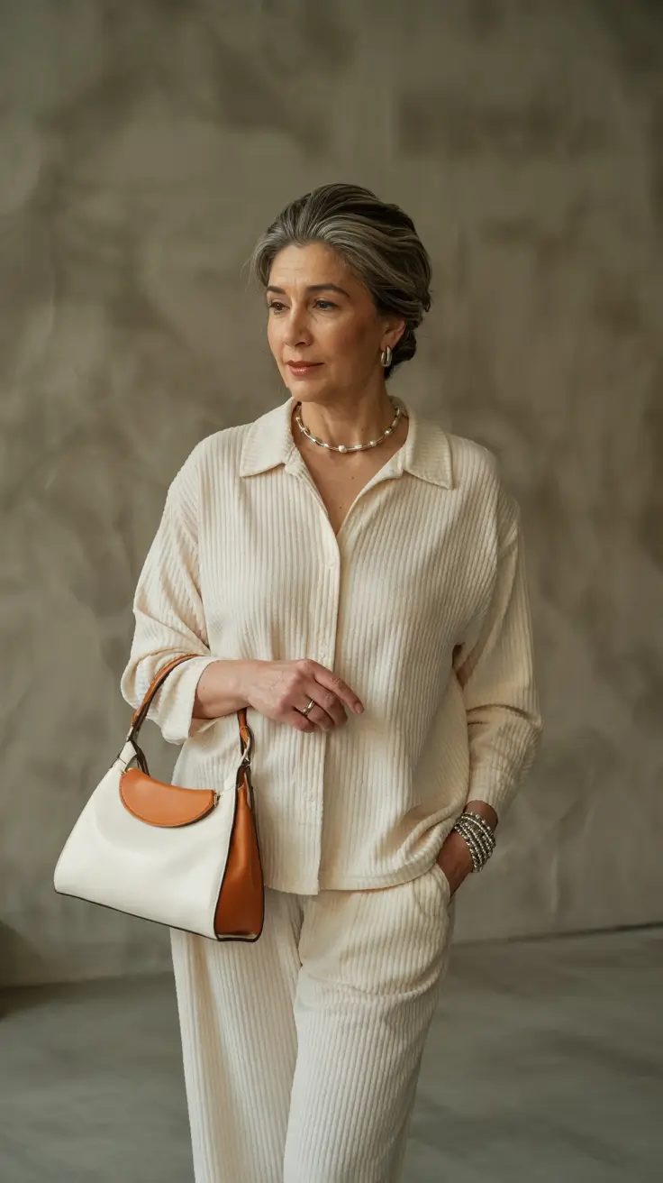 Fashion for women over 50 in 2026 Cream Harmony and Everyday Luxury