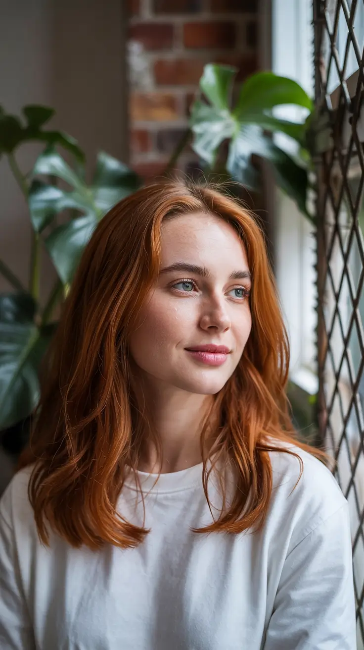 ginger hair colors 2026 Everyday Spice with Effortless Volume