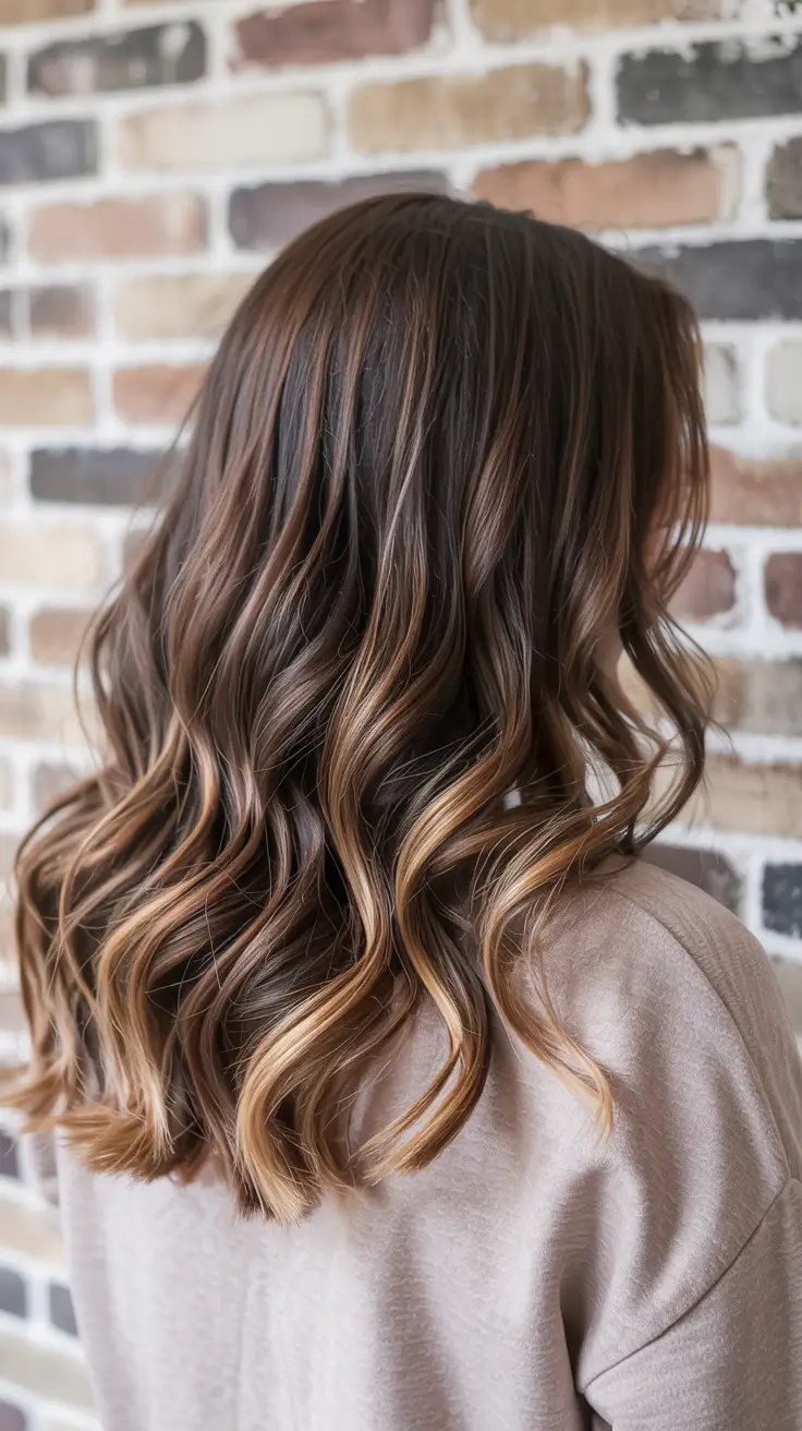 honey brown hair colors 2026 Soft Honey Ribbon Waves