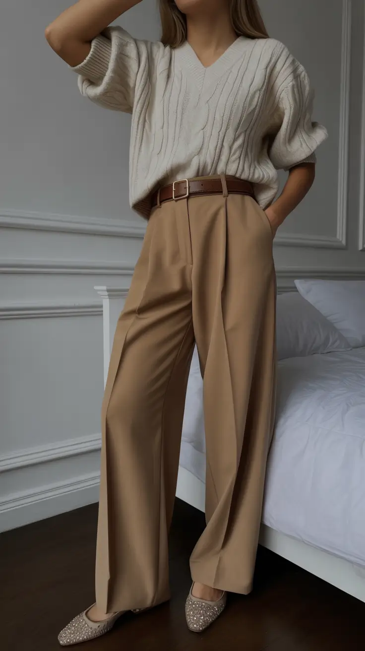 New business casual outfits trends 2026 Effortless Texture Play