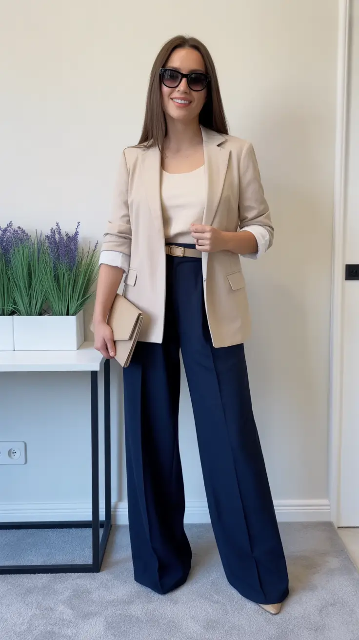 New business casual outfits trends 2026 Soft Tailoring for Everyday