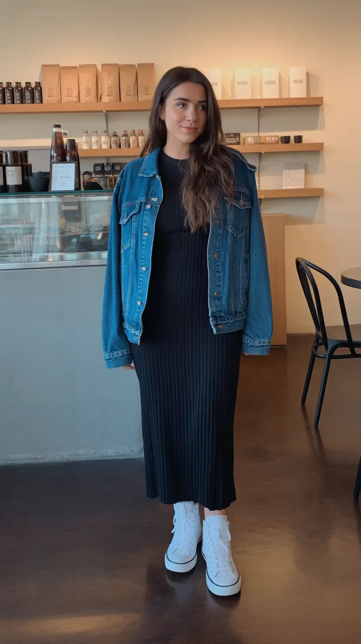 New cute outfit trends 2026 Denim Layers and City Simplicity