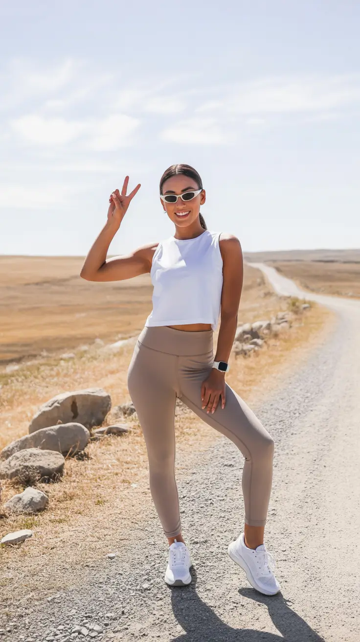 New gym fashion trends 2026 Desert Minimalism