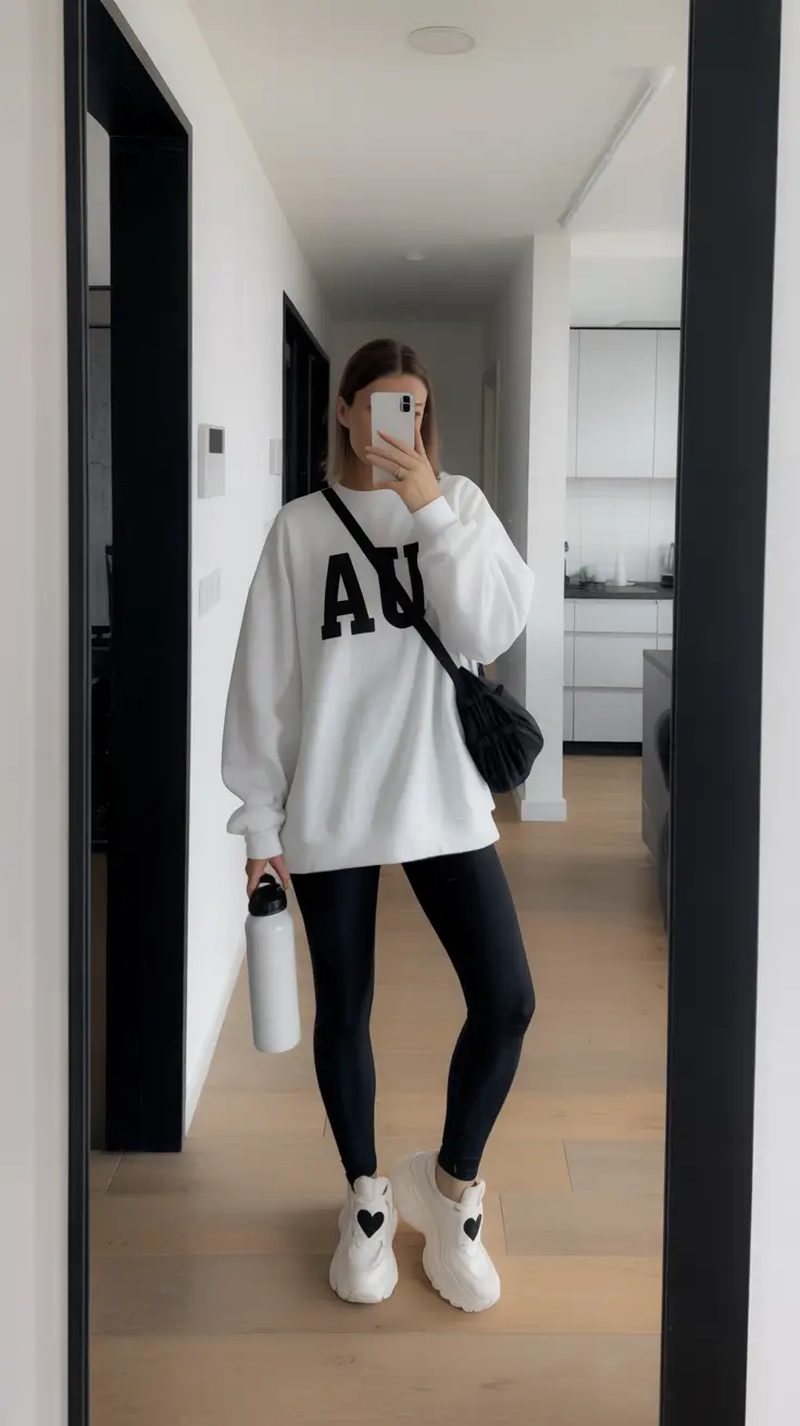 New gym fashion trends 2026 Monochrome Comfort