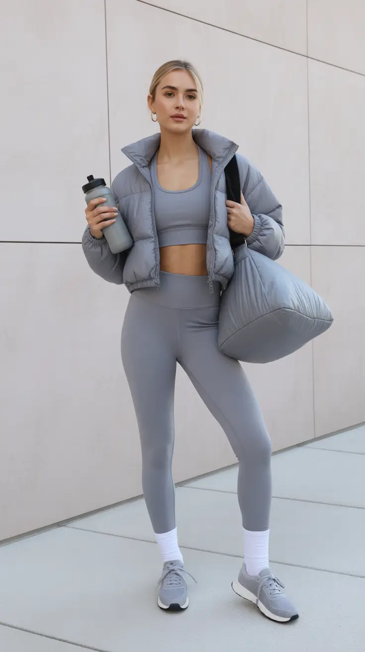 New gym fashion trends 2026 Cool-Toned Precision