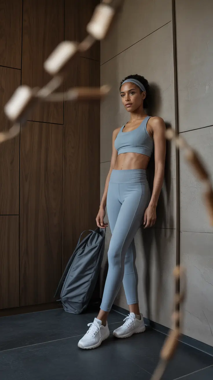 New workout fashion outfits for women 2026 Urban Cool Serenity