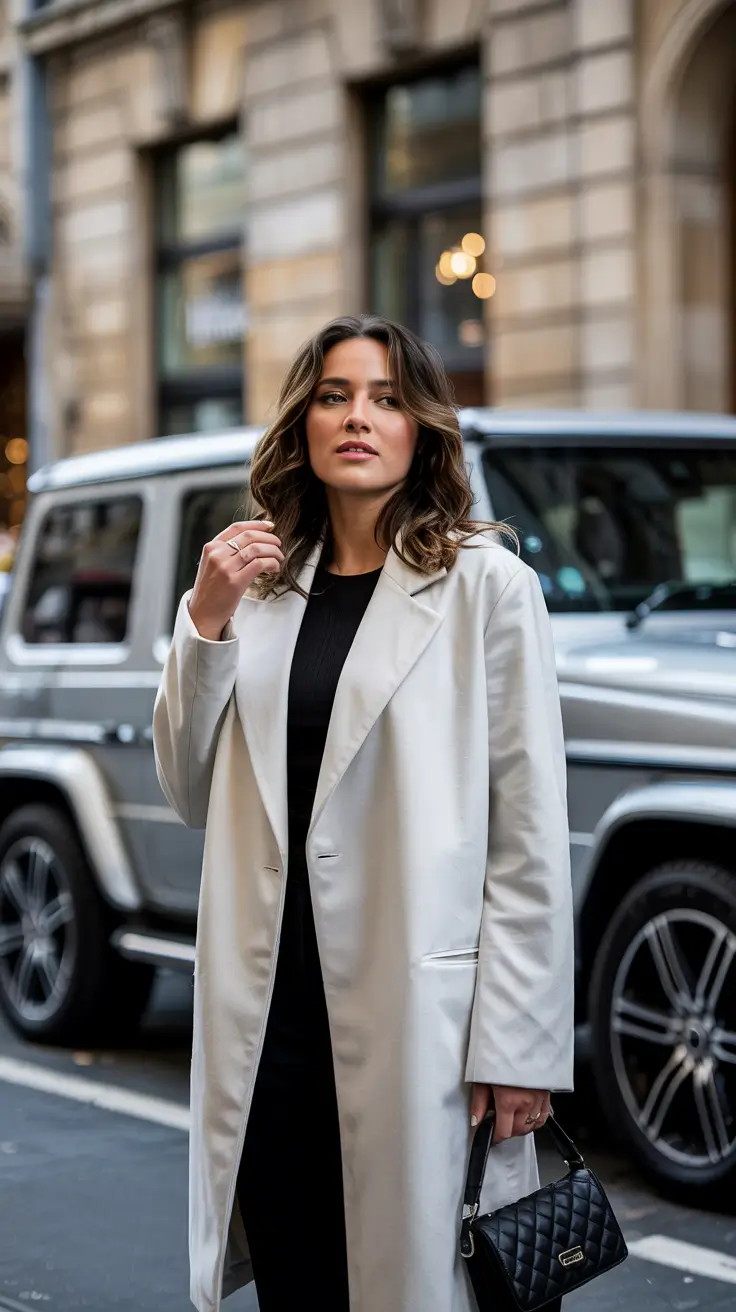 New York winter outfits 2026 Urban Cream Statement