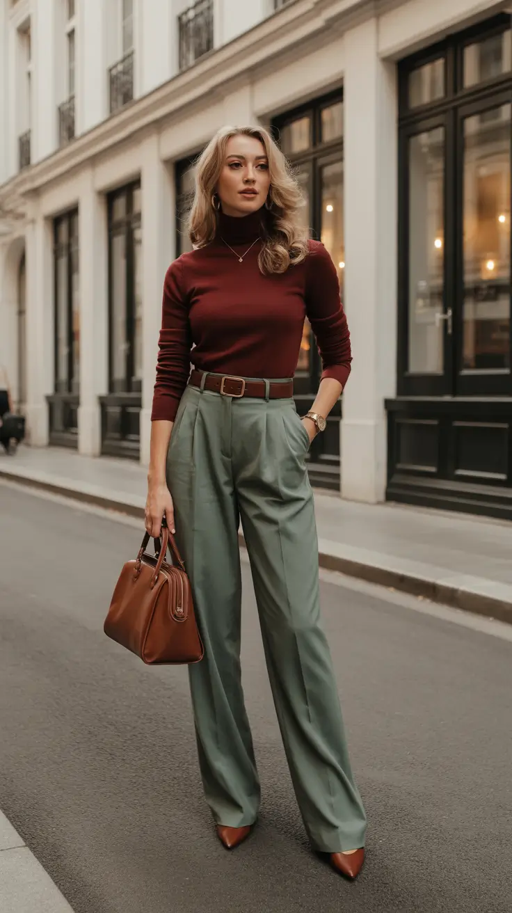 old money outfits 2026 Muted Sophistication in Autumn Tones