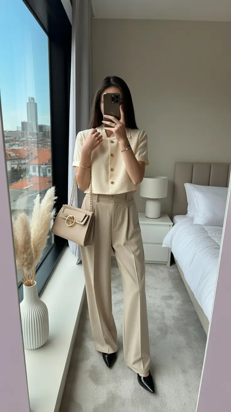 old money outfits 2026 Soft Power in Monochrome