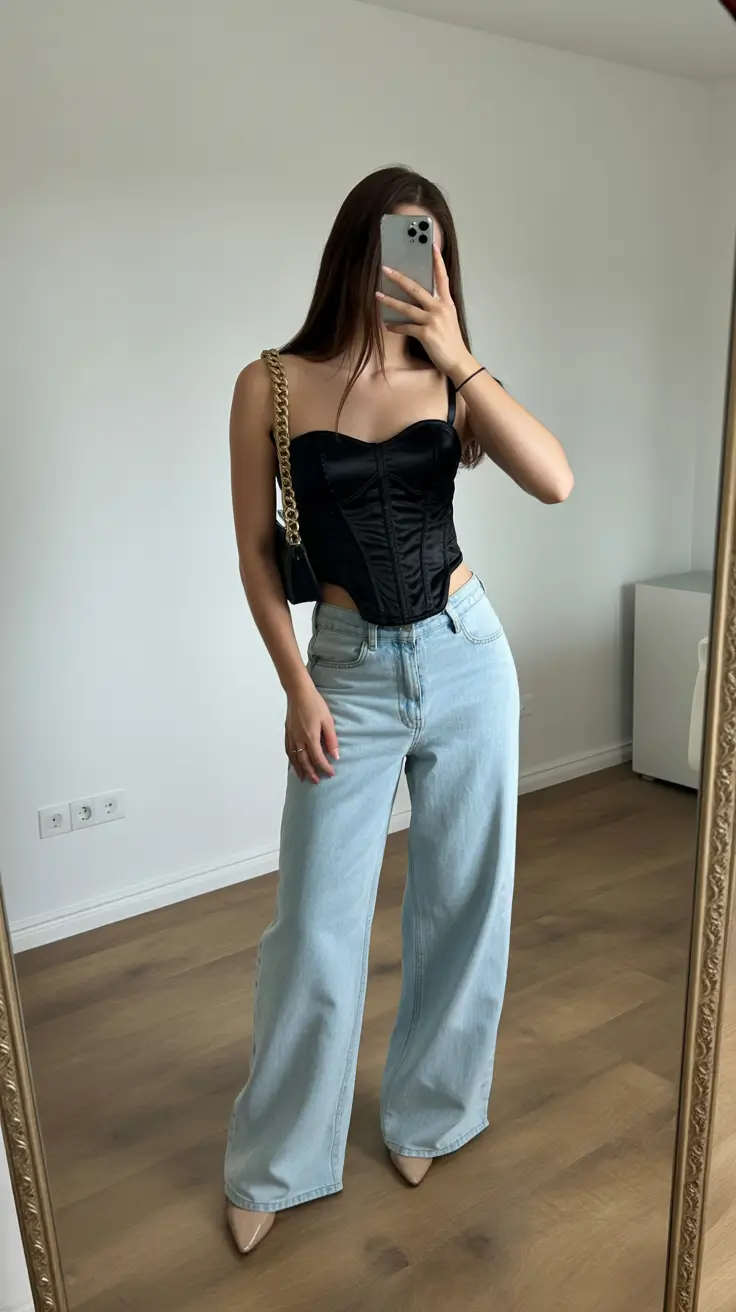 Stylish Night Out Outfits 2026 Corset Glam Revival