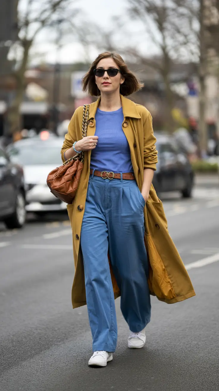 Trendy capsule wardrobe outfits 2026 Soft Color Play for Modern Street Ease