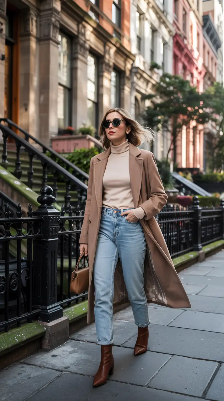 Trendy everyday outfits 2026 Classic Camel and City Strolls