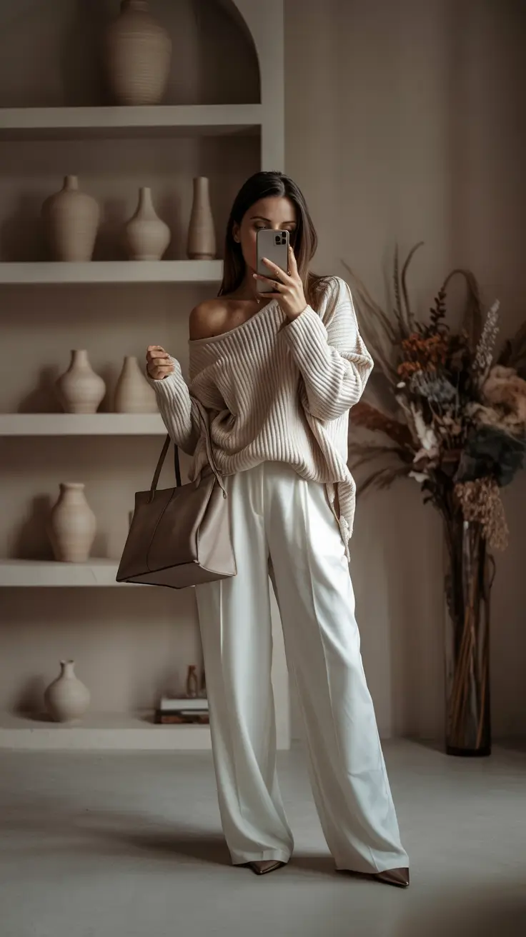 Trendy outfits for women 2026 Cozy Modern Minimalism
