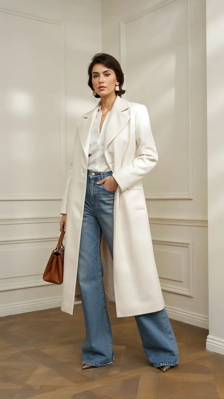 Trendy outfits for women 2026 Winter Cream Sophistication