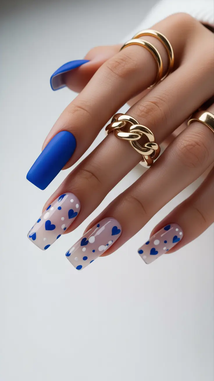 acrylic nail designs 2026 Electric Love