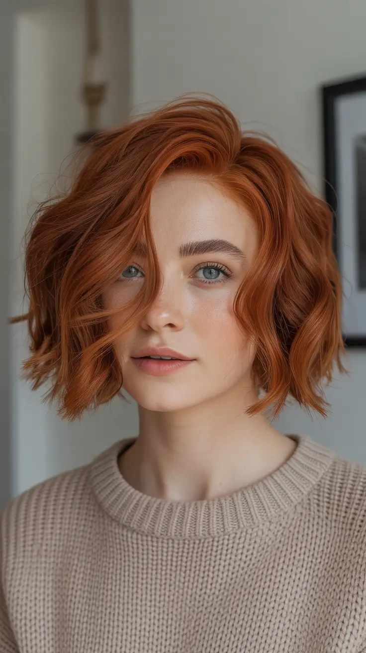 bob-hairstyles-2026-The-Playful-Copper-Wave-Bob