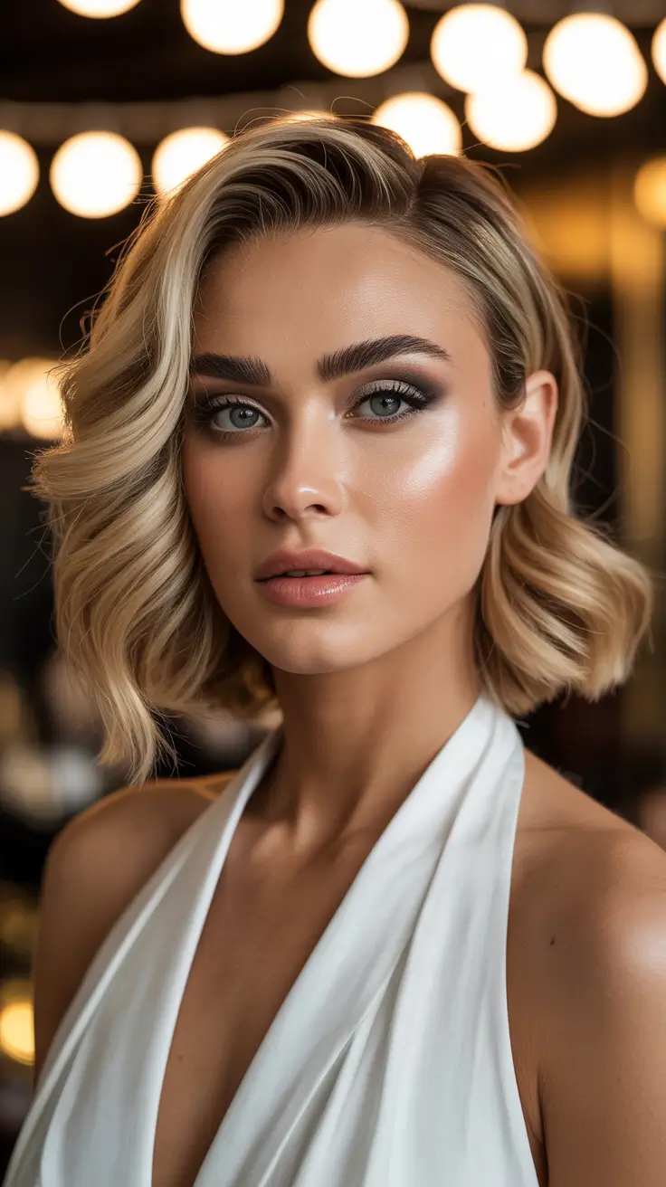 bob-hairstyles-2026-The-Side-Parted-Luxe-Wave-Bob