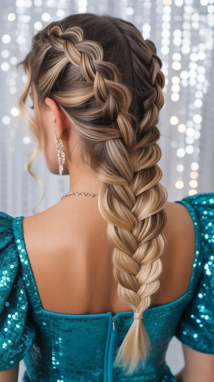 braids hairstyle 2026+Bold Double Dutch with Dimensional Color