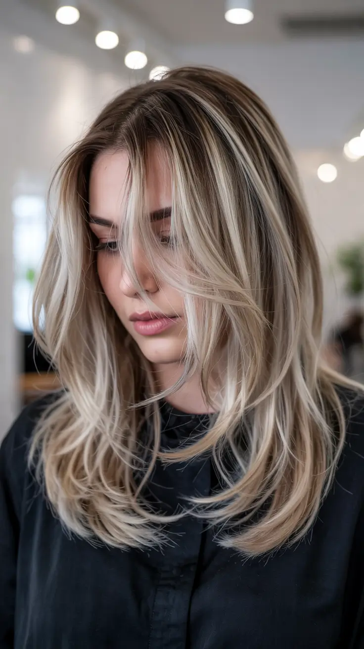 Butterfly Haircuts 2026 Cool Blonde Cut with Effortless Volume