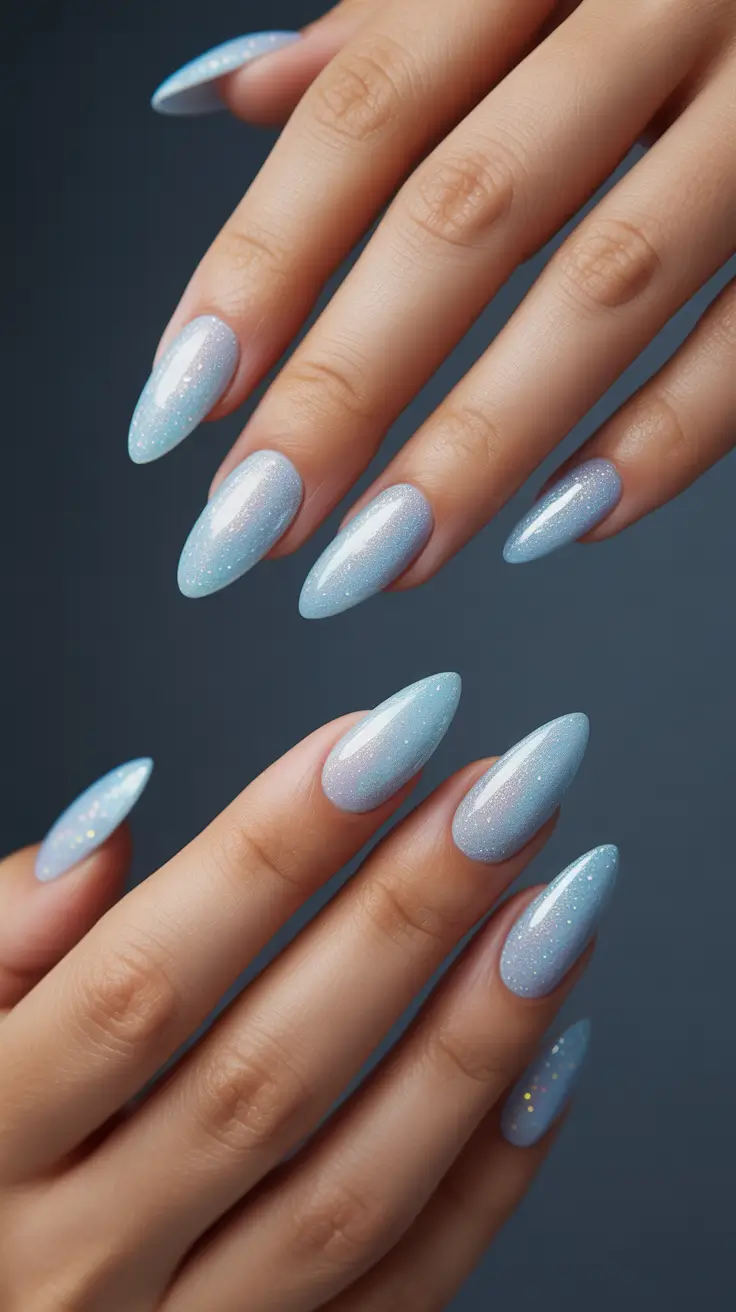 cute nail designs 2026+Frozen Glow