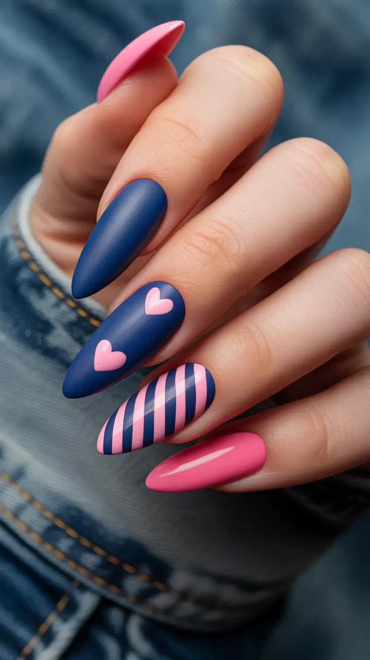 cute nail designs 2026+Cotton Candy Clash