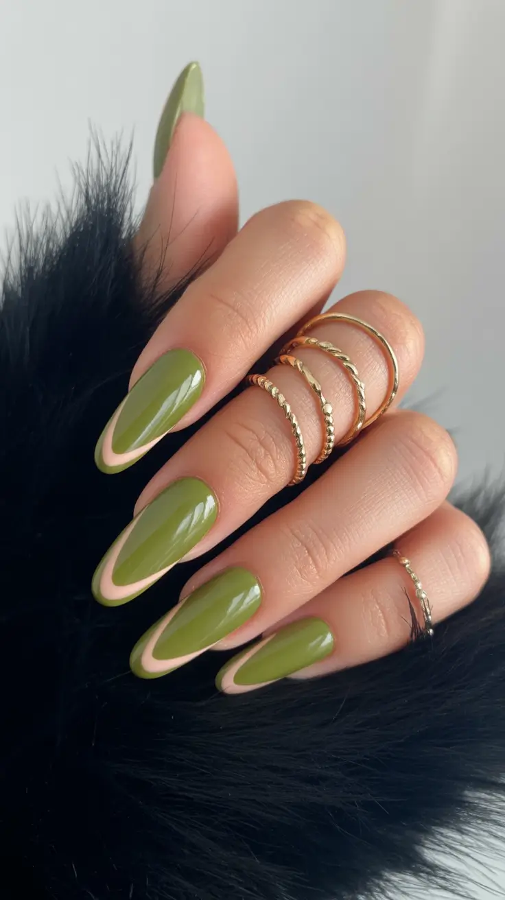 green-nail-designs-2026-Olive-Contour