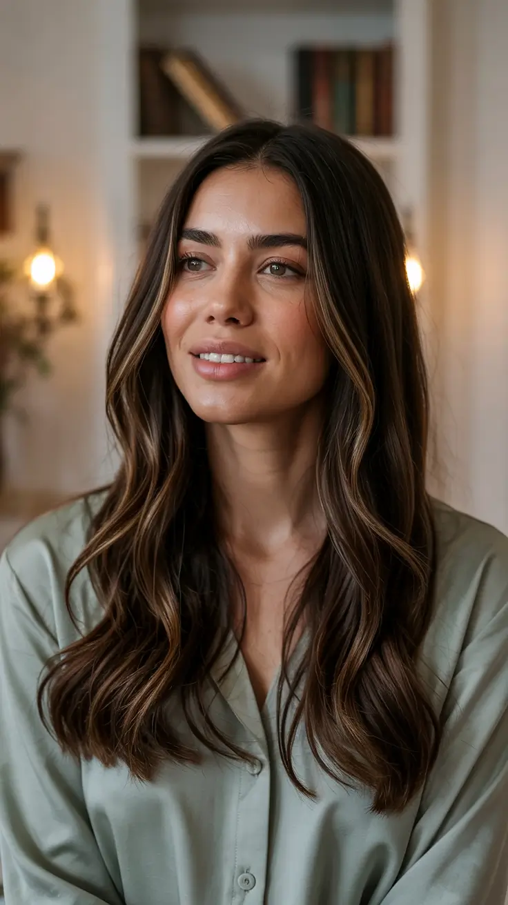 haircuts for long hair 2026 Long Layers with Understated Shine