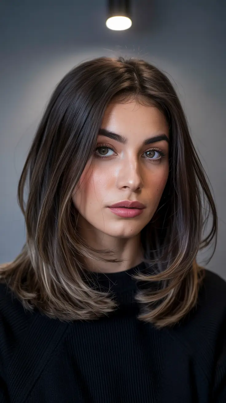 haircuts for medium hair 2026+Blunt Cut with Rounded Ends