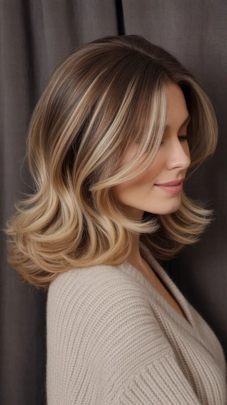 haircuts inspo - ideas 2026+Soft Blonde Lob with Blended Layers