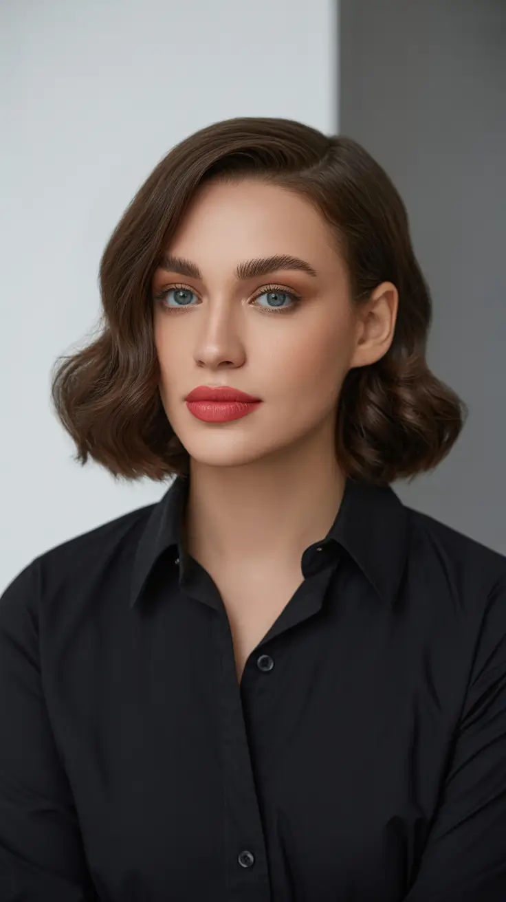lob haircut ideas 2026 - Structured S-Waves on a Sculpted Lob