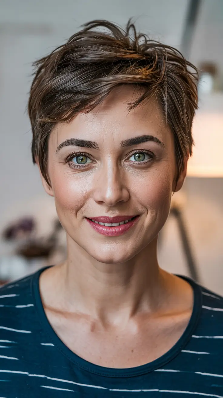 trendy Haircuts 2026+Soft-Spiked Pixie With Natural Volume