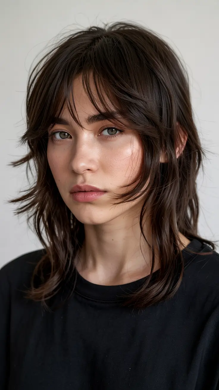 trendy Haircuts 2026+Choppy Wolf Cut With Soft Layers