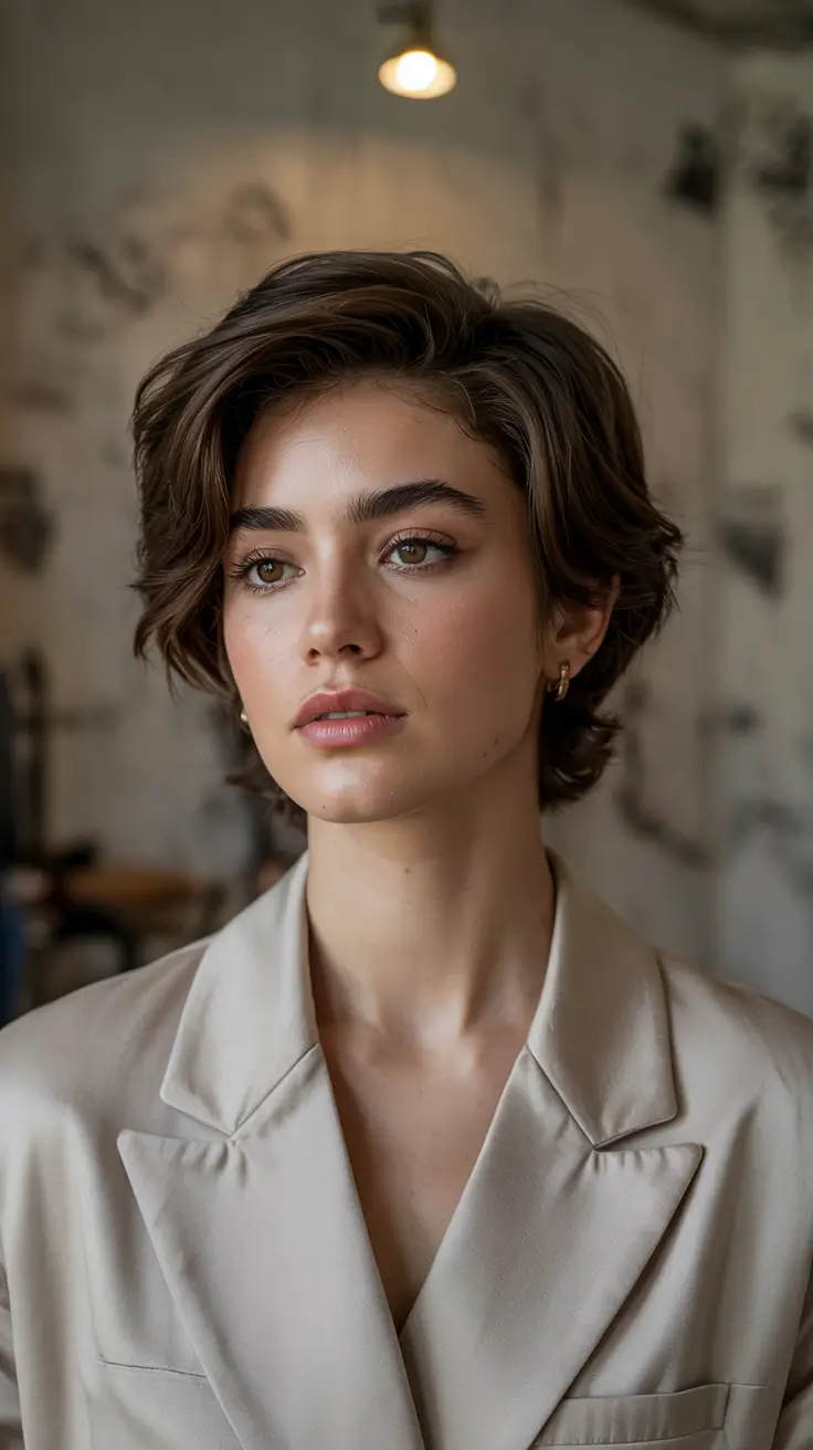 trendy Haircuts 2026+Textured Cropped Pixie for Grown-Woman Energy