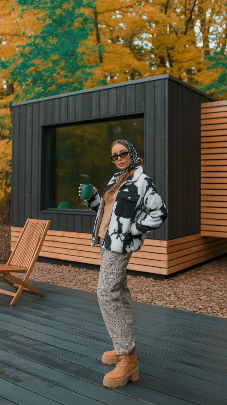 beautiful early spring outfits 2026 layered textures casual