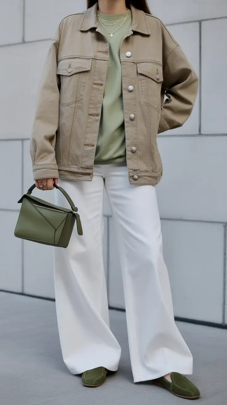 beautiful early spring outfits 2026 neutral utility layers