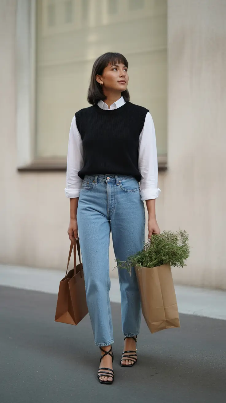 beautiful early spring outfits 2026 classic layers with a fresh backbone