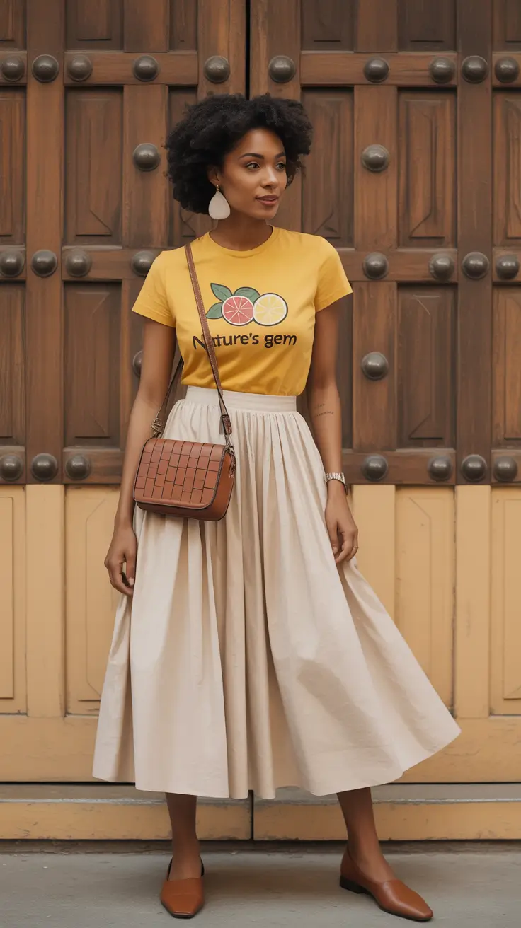 beautiful spring outfits black women 2026 Playful Prints with Soft Structure