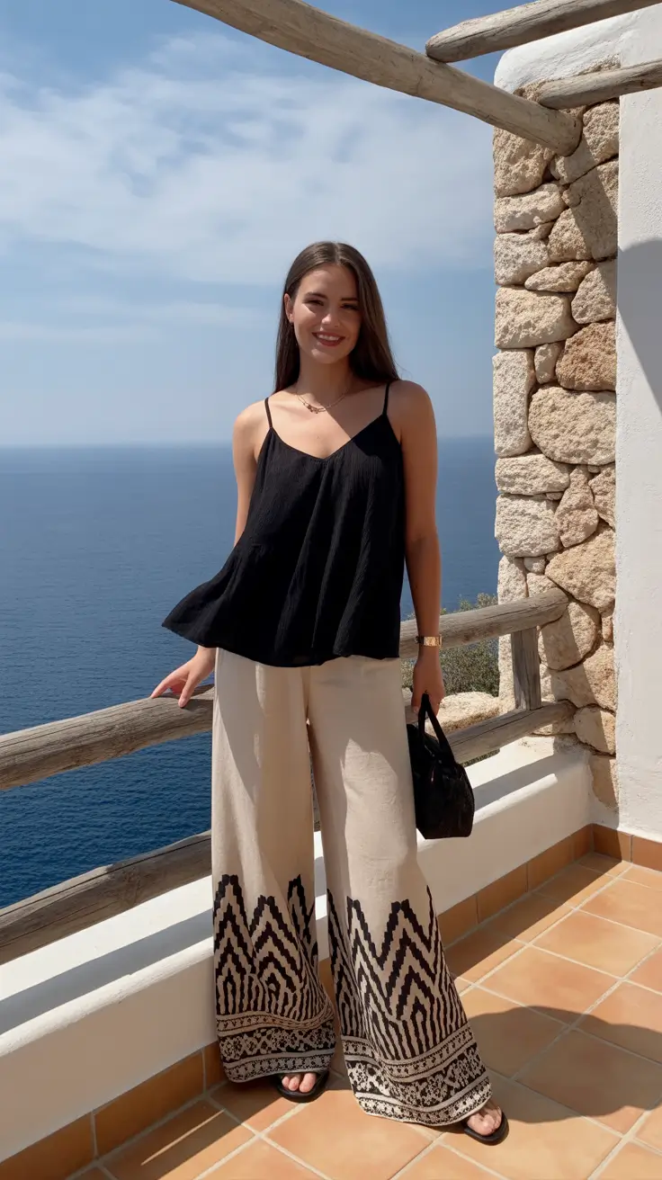 best spring miami outfits for 2026 Minimal Contrast Outfit