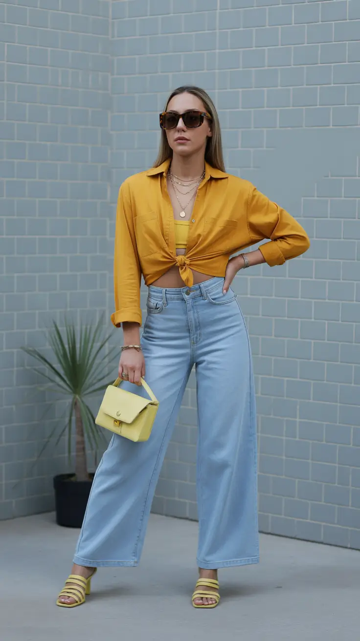 best spring style trends 2026 Casual Color That Feels Intentional