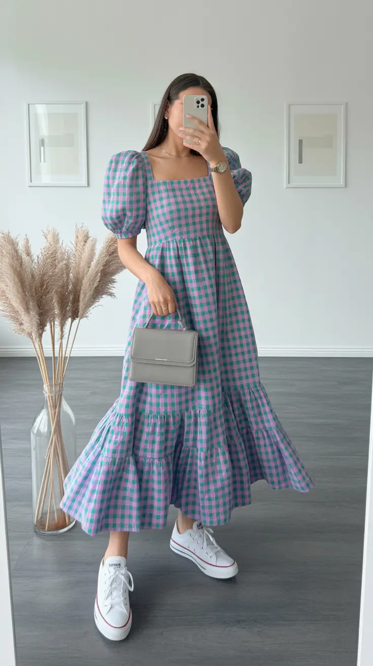 best spring style trends 2026 Playful Checks for Everyday Movement