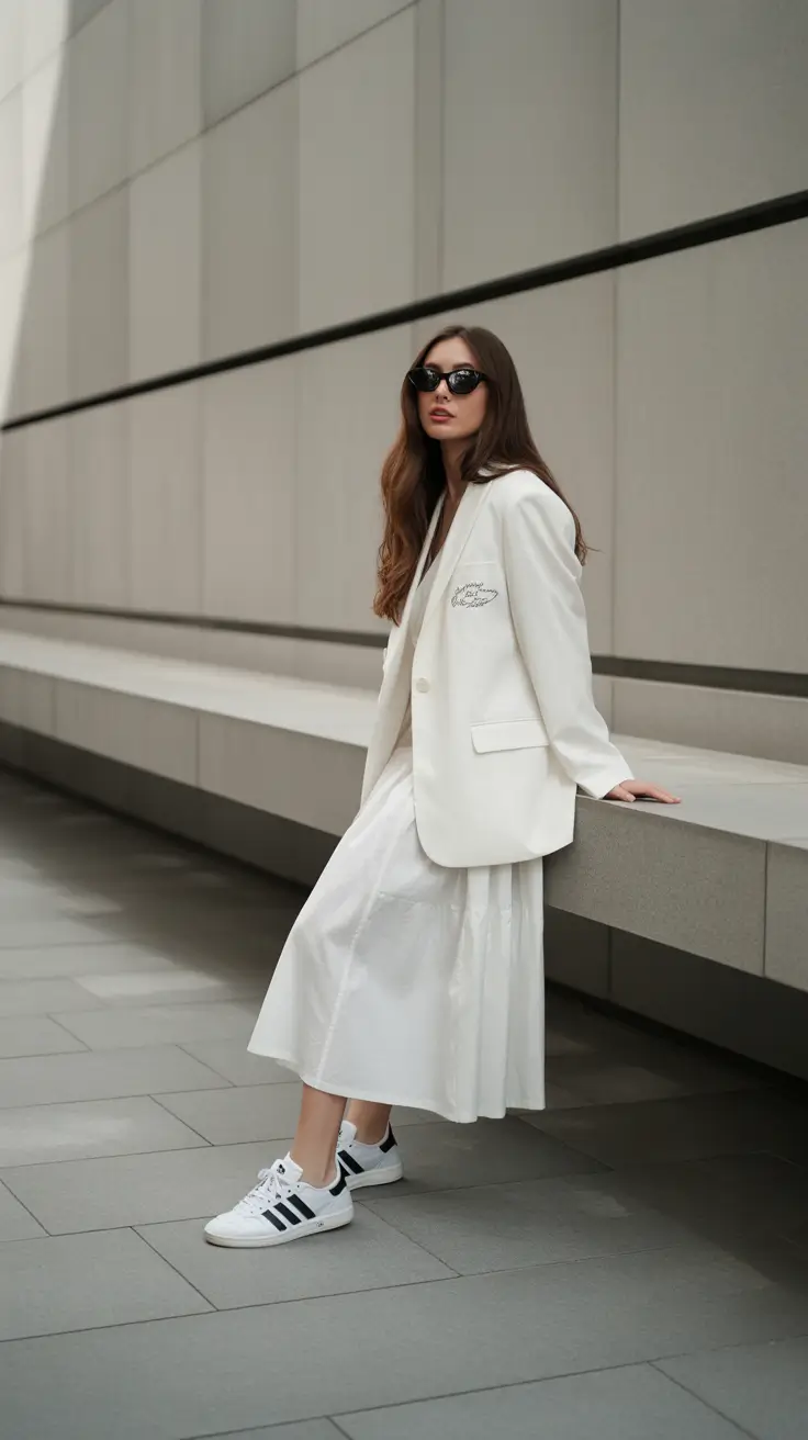 best spring style trends 2026 Minimal White With Modern Ease