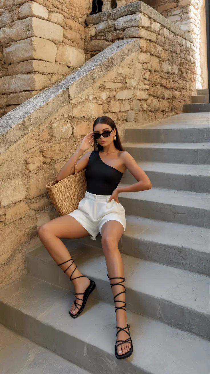 bohemian spring vacation outfits 2026 Sculpted Simplicity with a Mediterranean Mood