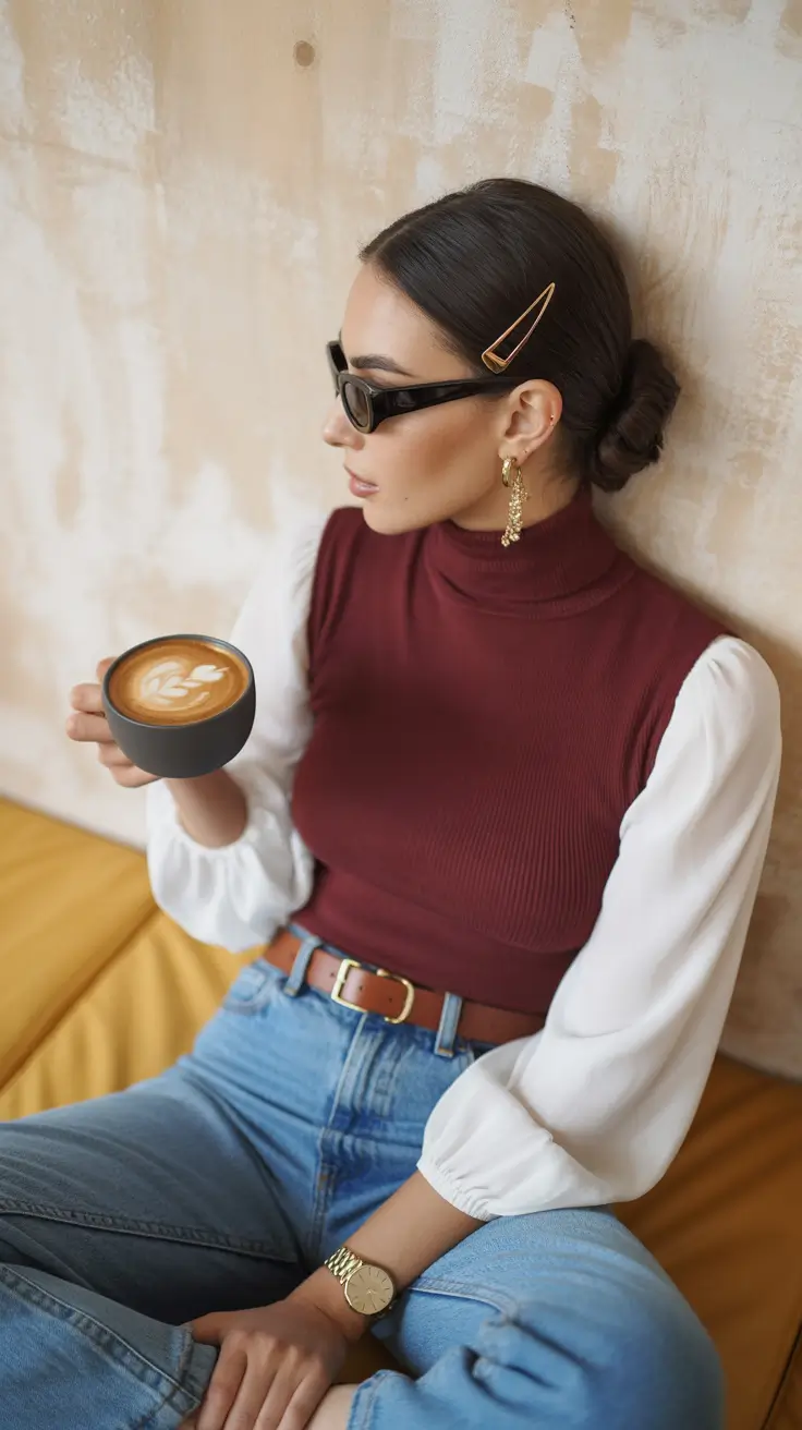 casual spring outfits for weekends 2026 Modern Café Style With Polished Details
