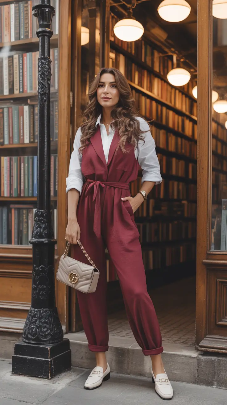 casual spring workwear 2026 Tailored ease with a hint of romantic depth