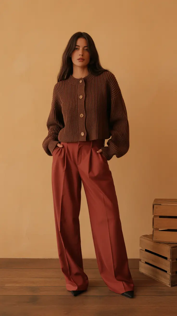 casual spring workwear 2026 Earth tones that feel intentional