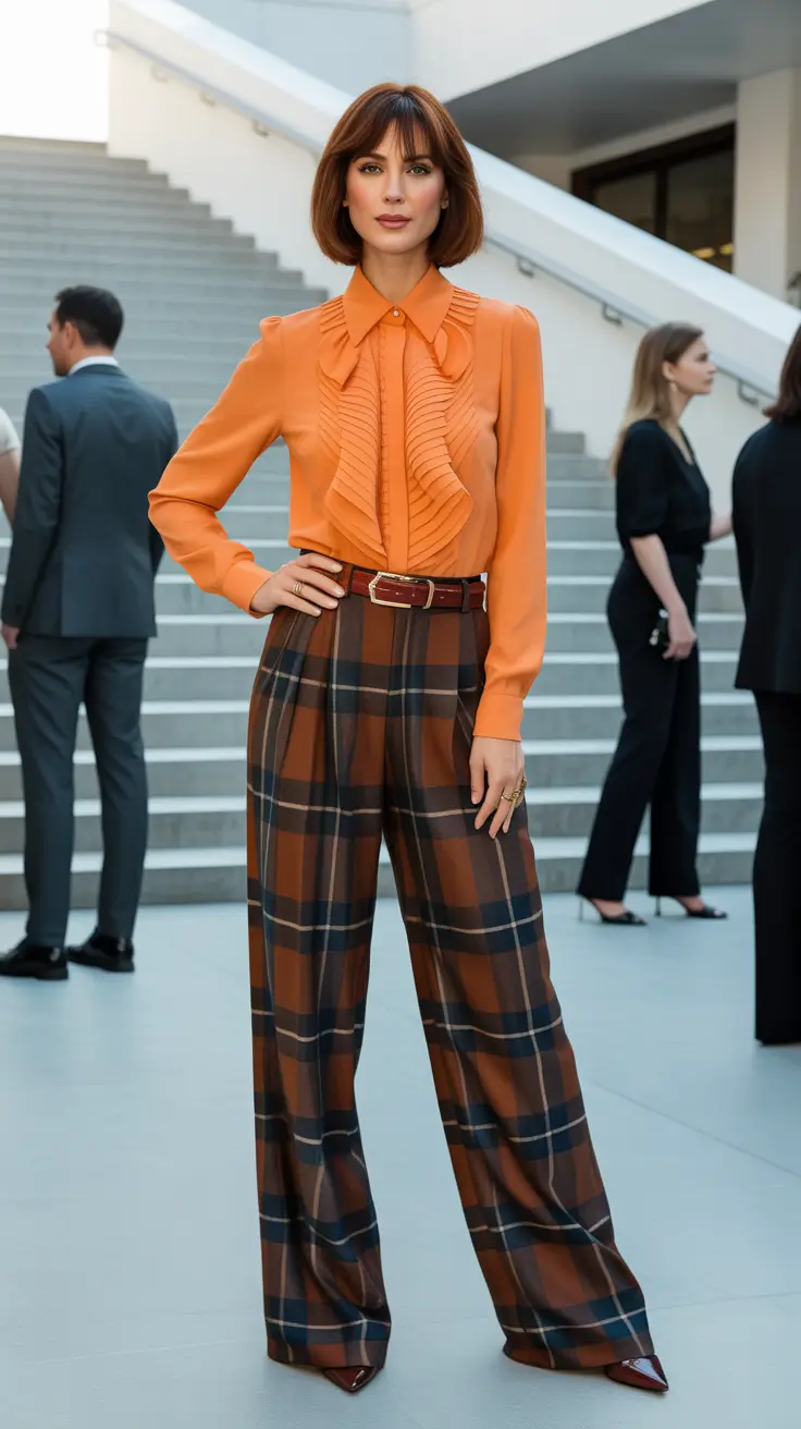 casual spring workwear 2026 Confident color with tailored precision