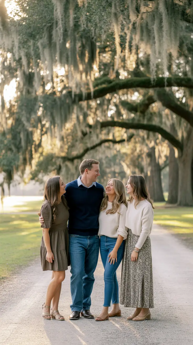 classy spring family pictures outfits for 2026 Classic Americana With a Polished Timeless Feel