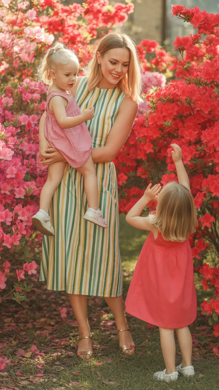 classy spring family pictures outfits for 2026 Fresh Florals and Soft Color Stories