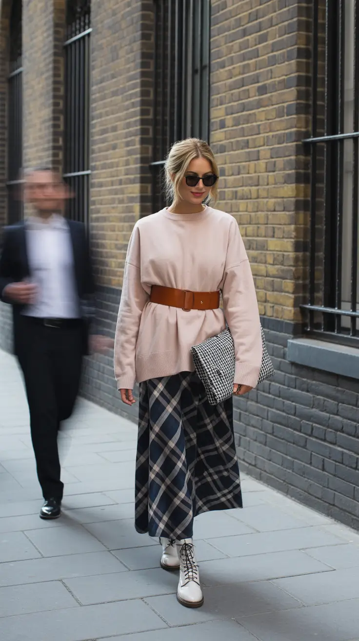 comfy spring transition outfits 2026 choices Soft Neutrals With a Cinched Waist