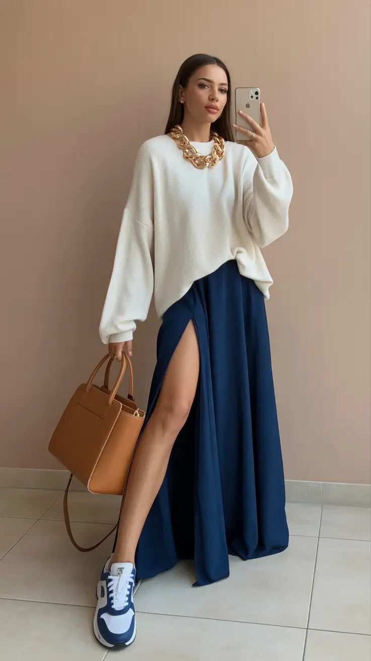 comfy spring transition outfits 2026 choices Relaxed Elegance With a Sporty Twist